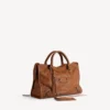 Borsa da città da donna media color caramello Borsa da città da donna media color caramello