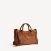 Borsa da città da donna media color caramello Borsa da città da donna media color caramello