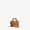 Borsa da città da donna mini in color cammello Borsa da città da donna mini in color cammello