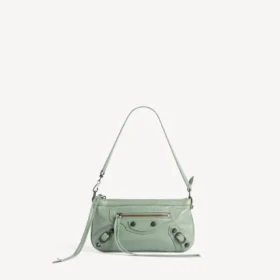 Borsa da donna City con tracolla in verde Heritage