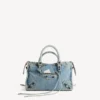 Borsa da donna City piccola in blu Borsa da donna City piccola in blu