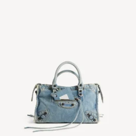 Borsa da donna City piccola in blu