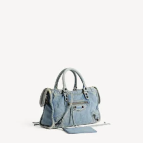 Borsa da donna City piccola in blu
