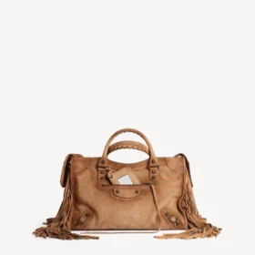 Borsa da donna City piccola in color cammello