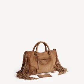 Borsa da donna City piccola in color cammello