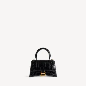 Borsa da donna Hourglass XS in nero