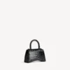 Borsa da donna Hourglass XS in nero Borsa da donna Hourglass XS in nero