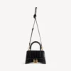 Borsa da donna Hourglass XS in nero Borsa da donna Hourglass XS in nero