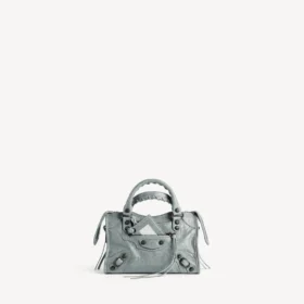 Borsa da donna Le City Bag Mini in grigio blu