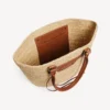 Borsa da donna Le City Basket Medium nei colori naturale/cammello