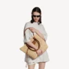 Borsa da donna Le City Basket Medium nei colori naturale/cammello