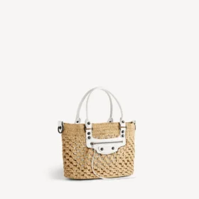 Borsa da donna Le City Basket Small in naturale/bianco ottico