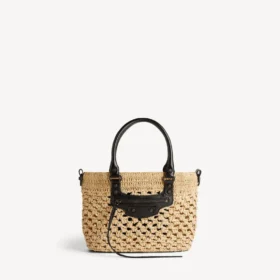 Borsa da donna Le City Basket Small in naturale/nero