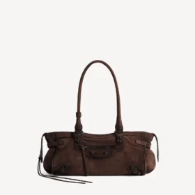 Borsa da donna Le City East-West in color espresso chiaro