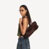 Borsa da donna Le City East-West in color espresso chiaro