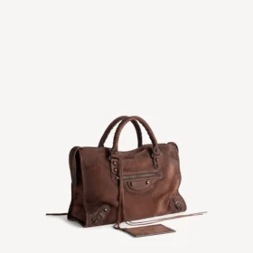 Borsa da donna Le City media in color espresso chiaro