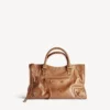Borsa da donna Le City, modello medio, color cammello Borsa da donna Le City, modello medio, color cammello