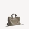 Borsa da donna Le City, modello medio, in verde militare Borsa da donna Le City, modello medio, in verde militare