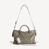 Borsa da donna Le City, modello medio, in verde militare Borsa da donna Le City, modello medio, in verde militare