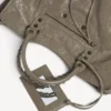Borsa da donna Le City, modello medio, in verde militare Borsa da donna Le City, modello medio, in verde militare