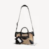 Borsa da donna Le City, modello piccolo, nei colori naturale/nero Borsa da donna Le City, modello piccolo, nei colori naturale/nero