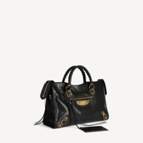 Borsa da donna Le City Uptown media, nera