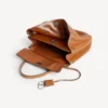 Borsa da donna Rodeo media in pelle color tan stile cowboy Borsa da donna Rodeo media in pelle color tan stile cowboy