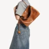 Borsa da donna Rodeo media in pelle color tan stile cowboy Borsa da donna Rodeo media in pelle color tan stile cowboy