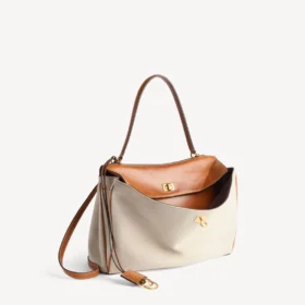 Borsa da donna Rodeo media in stile cowboy beige/marrone chiaro