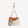 Borsa da donna Rodeo media in stile cowboy beige/marrone chiaro Borsa da donna Rodeo media in stile cowboy beige/marrone chiaro