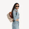 Borsa da donna Rodeo media in stile cowboy beige/marrone chiaro Borsa da donna Rodeo media in stile cowboy beige/marrone chiaro