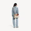 Borsa da donna Rodeo media in stile cowboy beige/marrone chiaro Borsa da donna Rodeo media in stile cowboy beige/marrone chiaro