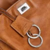 Borsa da donna Rodeo Mini in pelle color cuoio da cowboy Borsa da donna Rodeo Mini in pelle color cuoio da cowboy