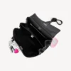 Borsa da donna Rodeo piccola con ciondoli, nera