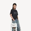 Borsa da donna Rodeo piccola in bianco ottico Borsa da donna Rodeo piccola in bianco ottico