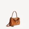 Borsa da donna Rodeo piccola in pelle color cuoio da cowboy Borsa da donna Rodeo piccola in pelle color cuoio da cowboy
