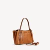 Borsa da donna Rodeo piccola in pelle color cuoio da cowboy Borsa da donna Rodeo piccola in pelle color cuoio da cowboy