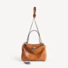 Borsa da donna Rodeo piccola in pelle color cuoio da cowboy Borsa da donna Rodeo piccola in pelle color cuoio da cowboy