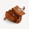 Borsa da donna Rodeo piccola in pelle color cuoio da cowboy Borsa da donna Rodeo piccola in pelle color cuoio da cowboy