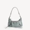 Borsa da moto Le City da uomo, modello piccolo, in grigio blu