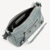 Borsa da moto Le City da uomo, modello piccolo, in grigio blu