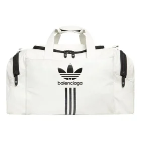 Borsa da palestra Balenciaga x adidas “White Black” 721810210M19160