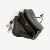 Borsa da Rodeo da donna grande con ciondoli, colore kaki