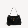 Borsa da Rodeo da donna media in nero Borsa da Rodeo da donna media in nero