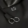 Borsa da Rodeo da donna media in nero Borsa da Rodeo da donna media in nero