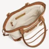 Borsa da spiaggia da donna Le City, modello piccolo, nei colori beige/cammello
