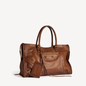 Borsa da uomo Le City grande color caramello