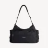 Borsa da weekend Explorer multipocket da uomo, media, nera