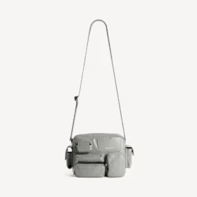 Borsa fotografica da uomo “Superbusy” in grigio Balenciaga