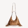 Borsa hobo da donna City, modello medio, color cammello Borsa hobo da donna City, modello medio, color cammello